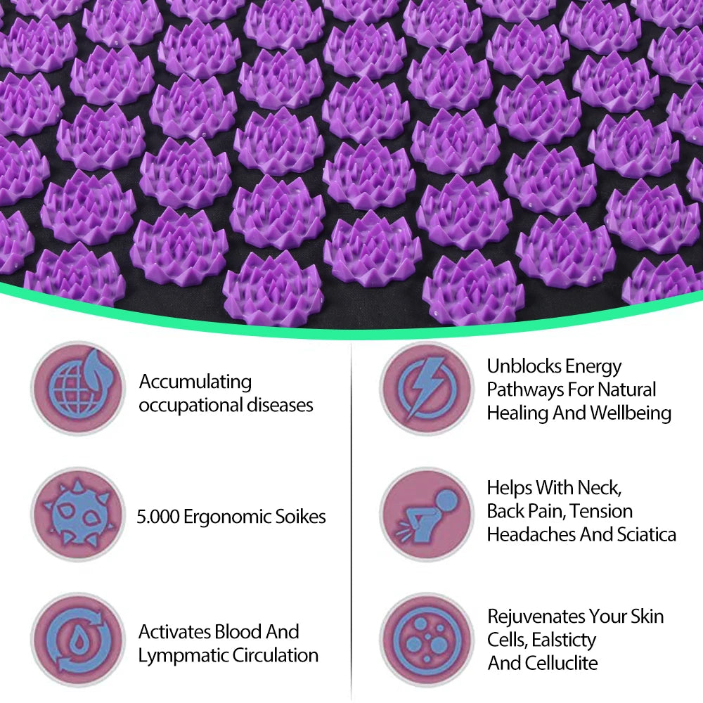 Full Body Acupressure Yoga Mat