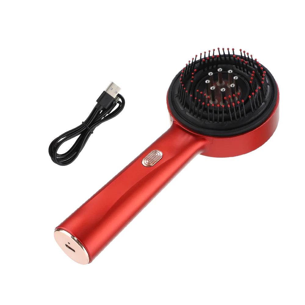 Red Light Therapy Scalp Massage Brush