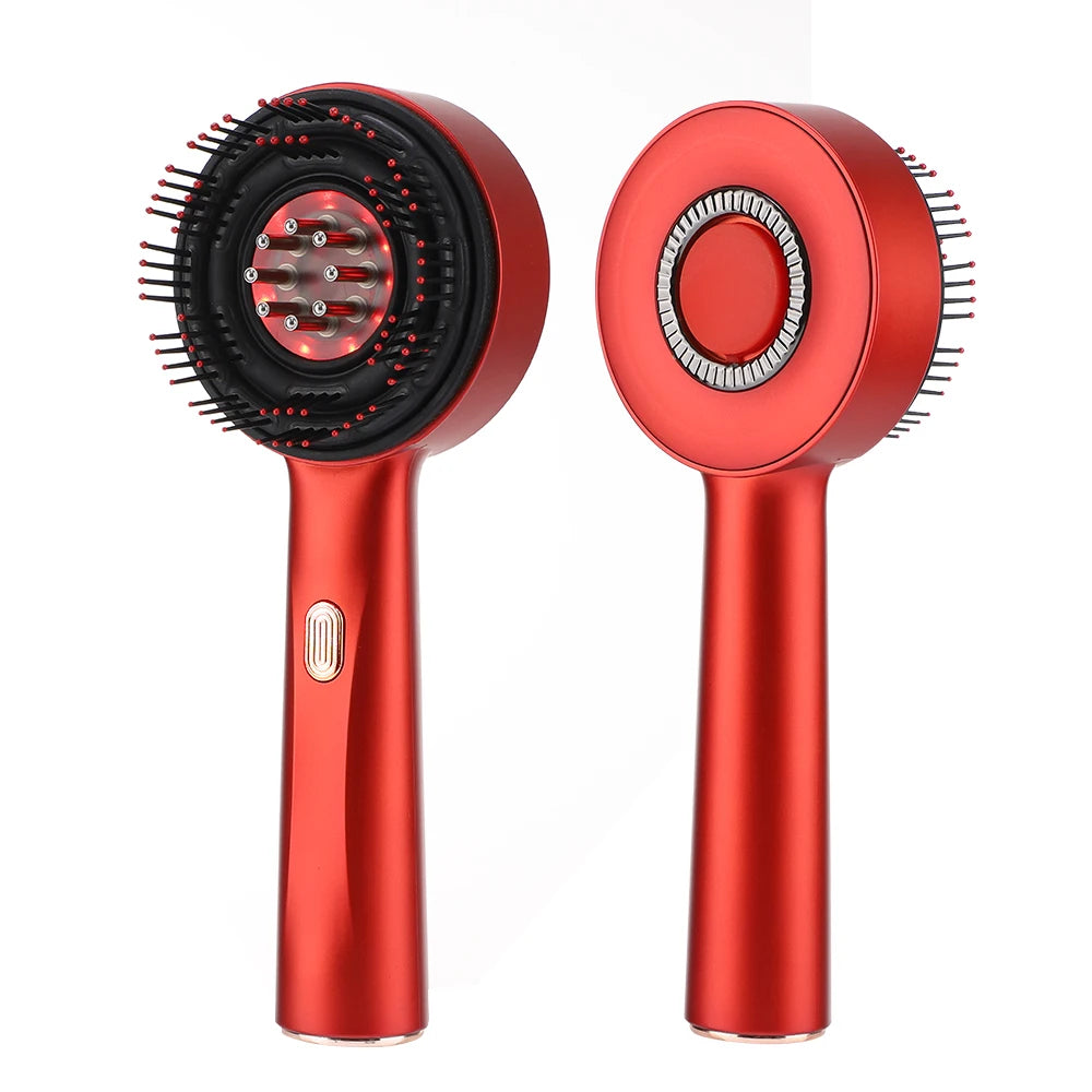 Red Light Therapy Scalp Massage Brush