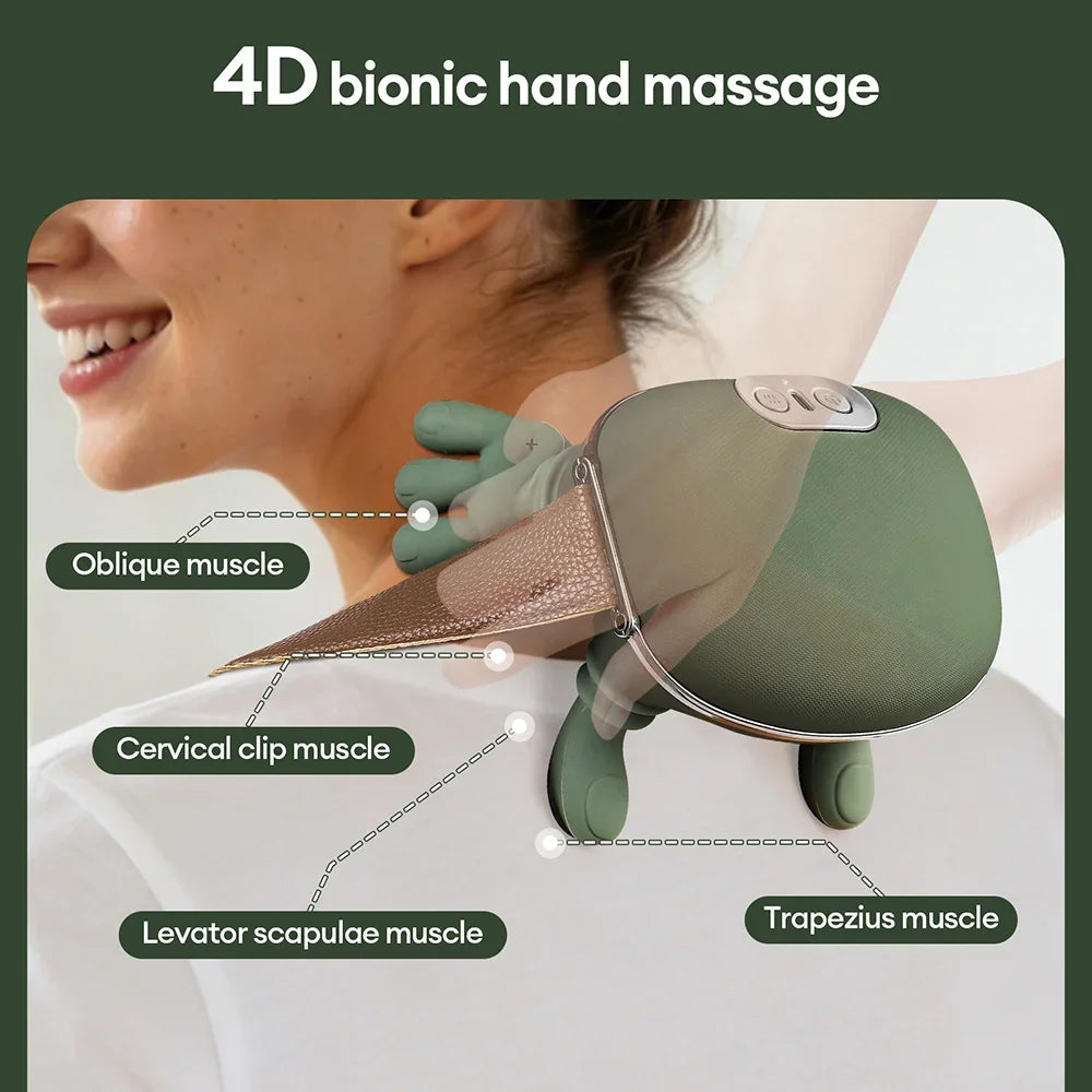 Moving Bionic Hand Massaging Device