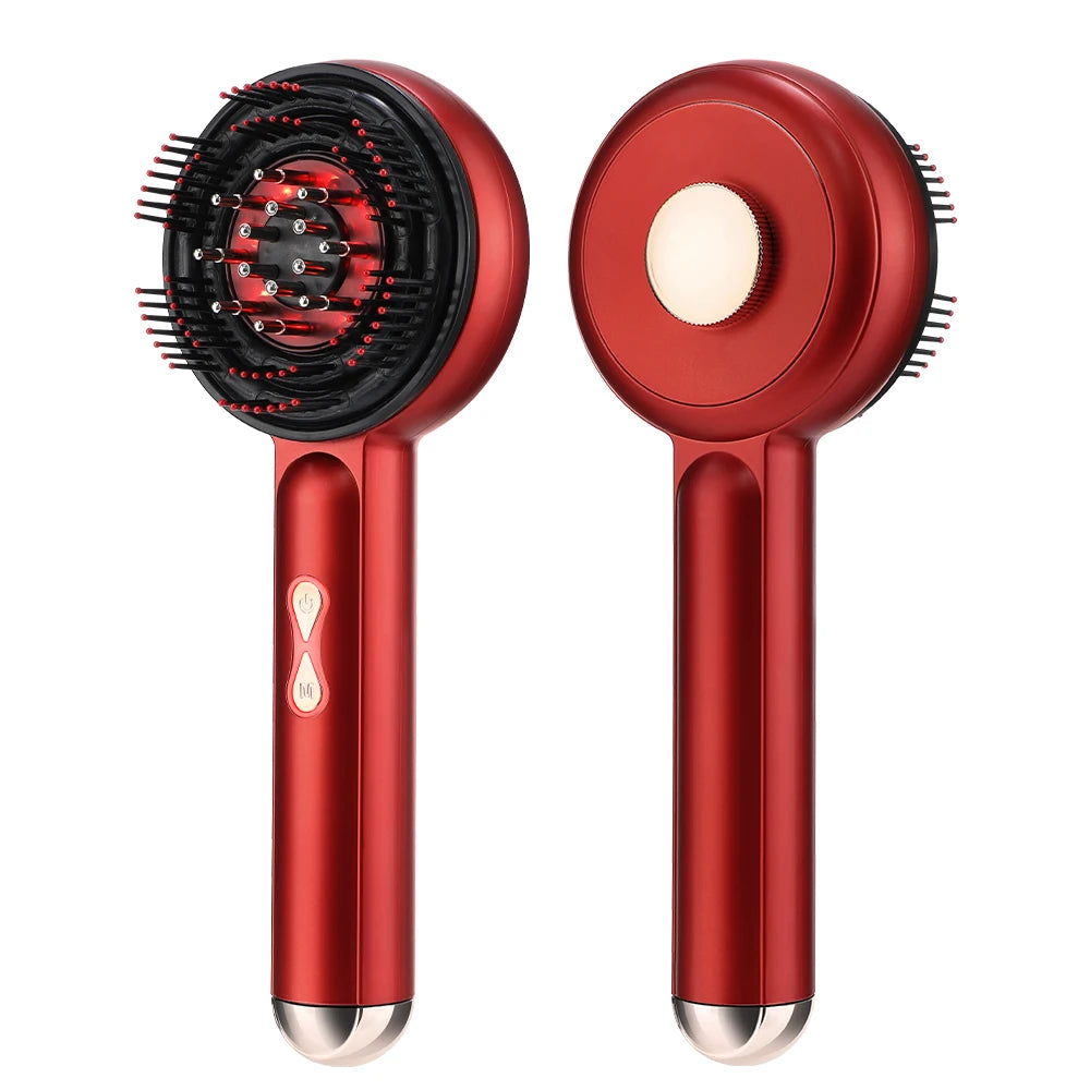 Red Light Therapy Scalp Massage Brush