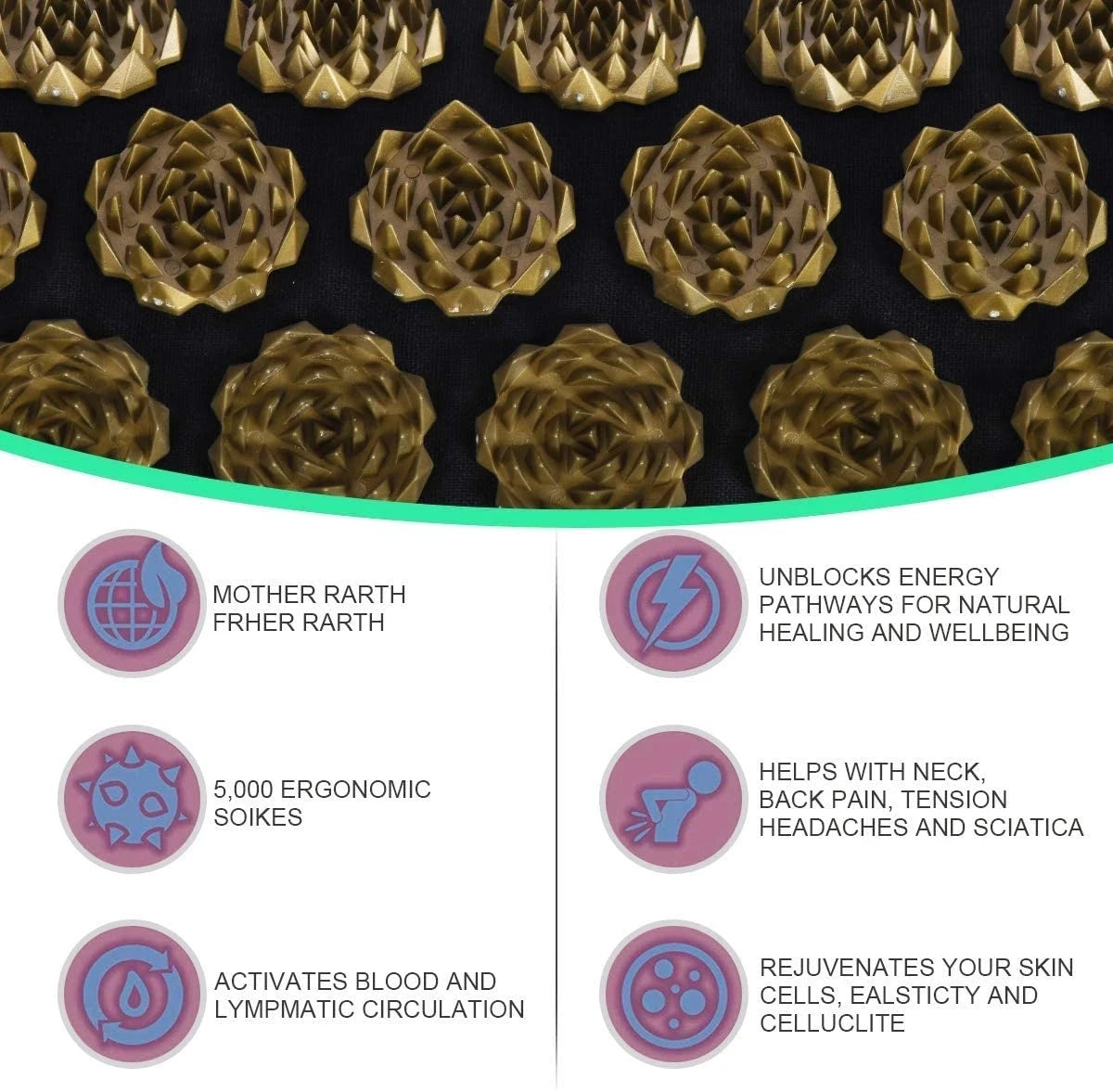 Full Body Acupressure Yoga Mat